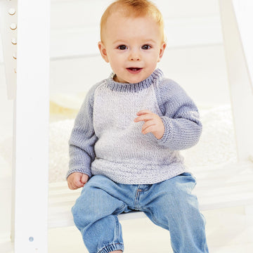 Sweaters in Stylecraft Baby Sparkle DK & Stylecraft Special for Babies DK - 9999 - Downloadable PDF