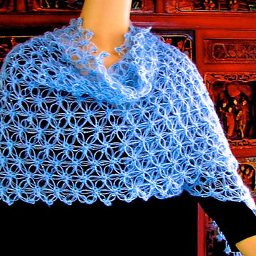 Electra Wrap: Love Knot "Delta Lace" Mesh