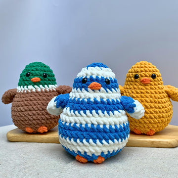 Duck Crochet Pattern Bundle 3 in 1