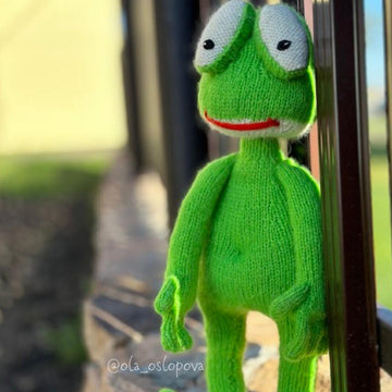 Frog knitting pattern