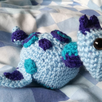 Baby Nessie - Amigurumi Toy