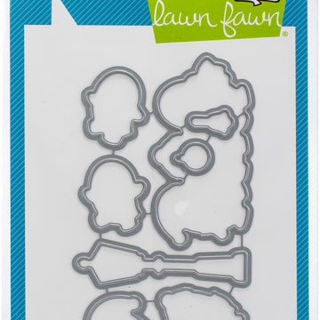 Lawn Fawn Lawn Cuts Custom Craft Die - Here We Go A-Waddling