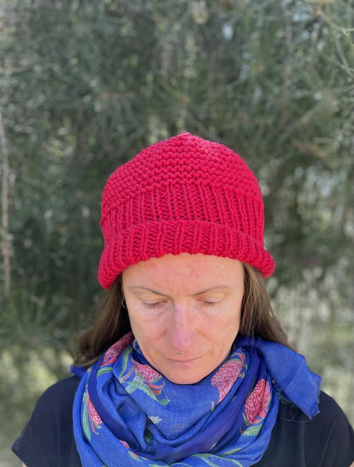 Geraniums Beanie