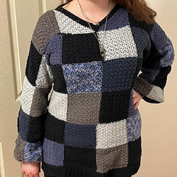 Suzette Patchwork Jumper