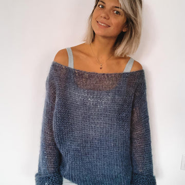 Oversize Mohair Cobweb
