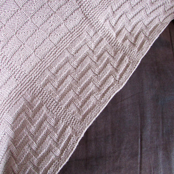 Reversible Sampler Baby Blanket