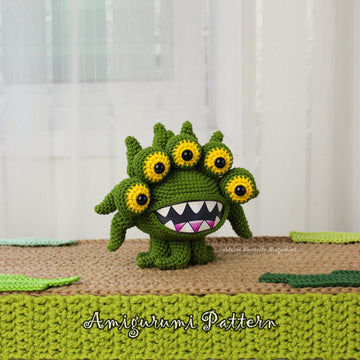 Malboro (Final Fantasy inspired) amigurumi pattern - PDF
