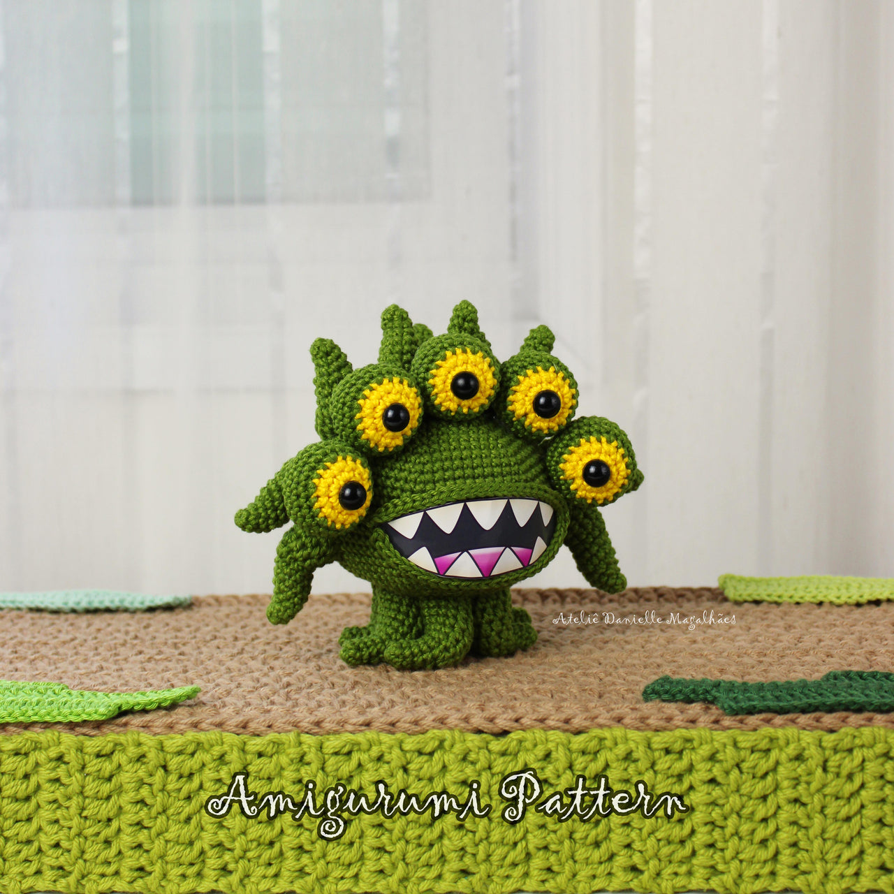 Malboro (Final Fantasy inspired) amigurumi pattern - PDF