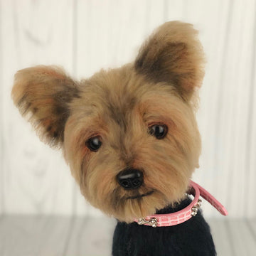 Yorkshire Terrier (yourkie) dog crochet