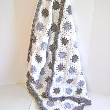 Grey Granny Goodness Blanket