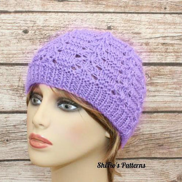Knitting pattern ladies hat #462
