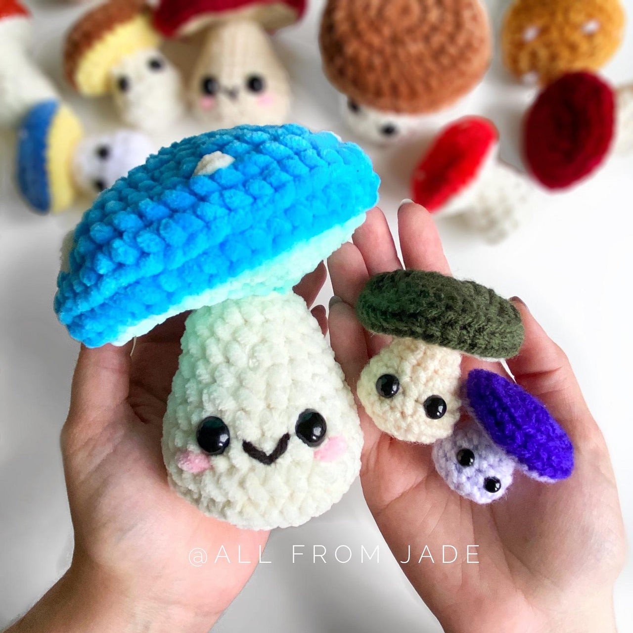 No sew Mushroom Pack