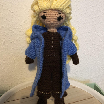 Geralt & Ciri amigurumi doll