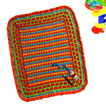 Paint Box Baby Blanket
