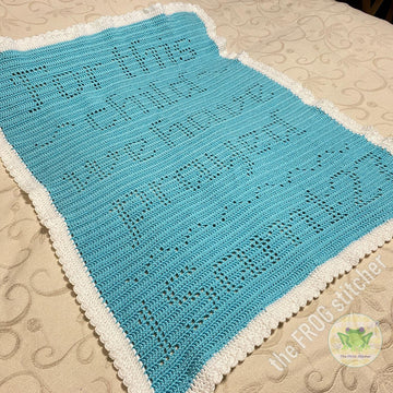For This Child Afghan (Filet)