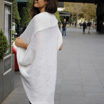 1775 Sleeveless Slouchy Shawl