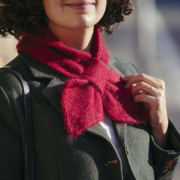 Polka Bow Scarf