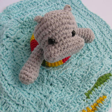 Swimming Hippo Lovey