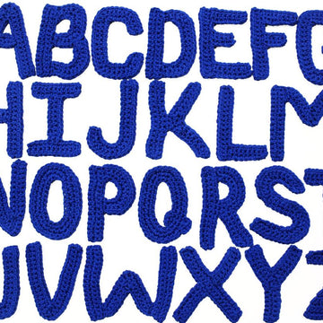 3 Pattern Multipack: Uppercase Alphabet, Lowercase Alphabet, and Number & Punctuation Motif Patterns