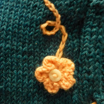 So Simple Knitted Daisy