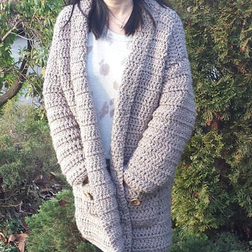 Cute 'n Comfy Crochet Winter Coat