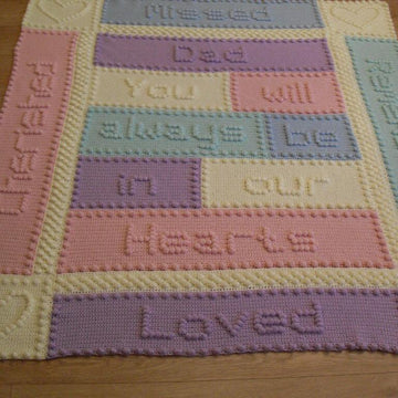 Remembrance Dad Blanket