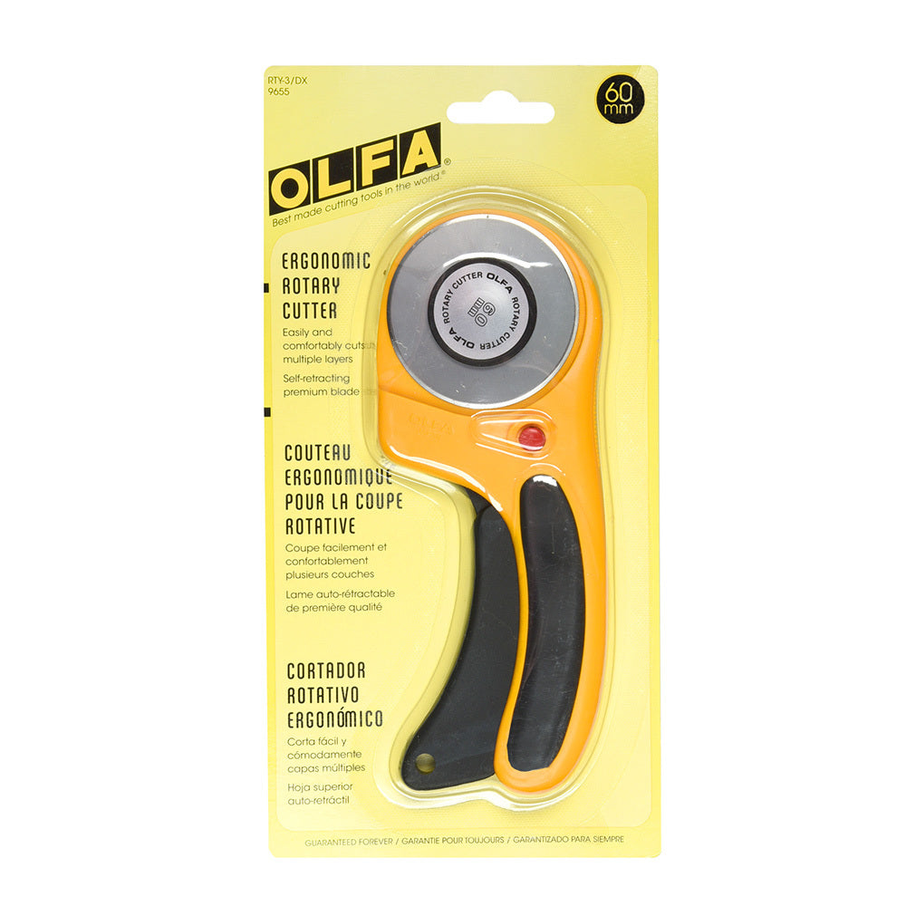Olfa 60MM Ergo Cutter RTY-3/DX