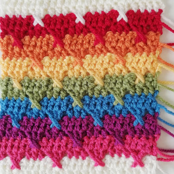 Rainbow Kisses Blanket