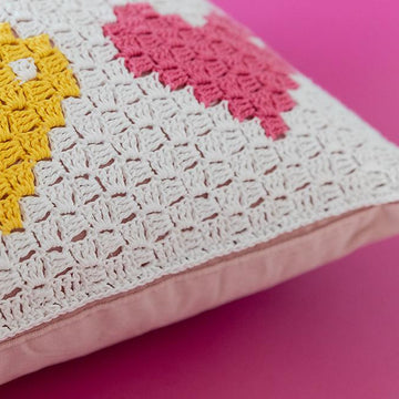 8-bit love pillow
