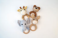 Animal Baby Rattles in Deramores Studio DK Acrylic - Downloadable PDF