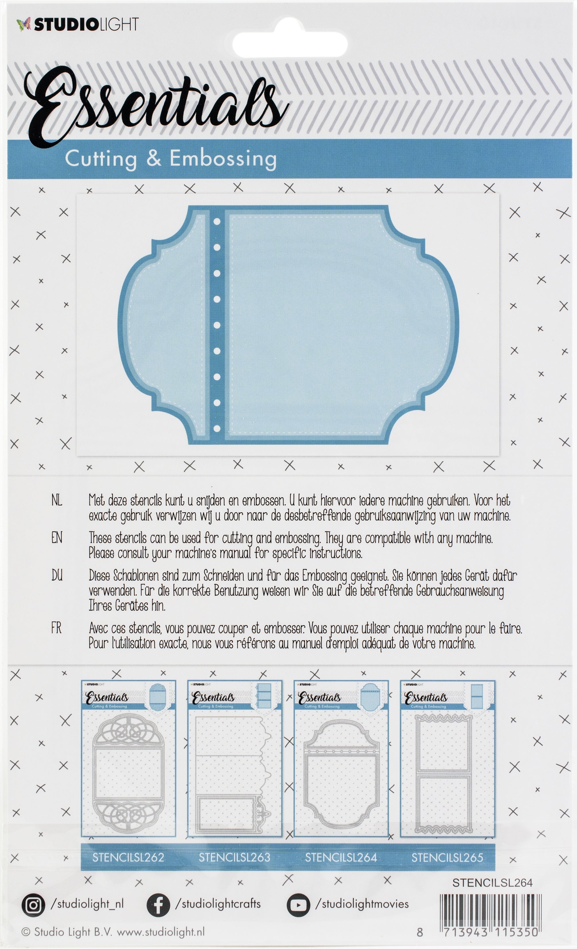 Studio Light Essentials Cutting & Embossing Die - 628416