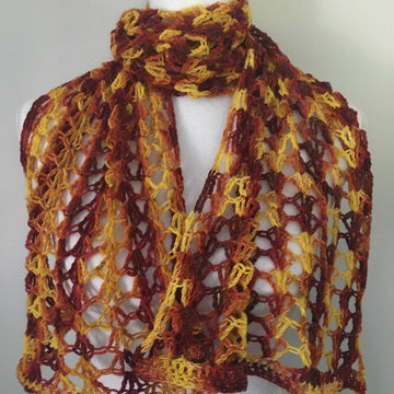 Triple Vee Scarf