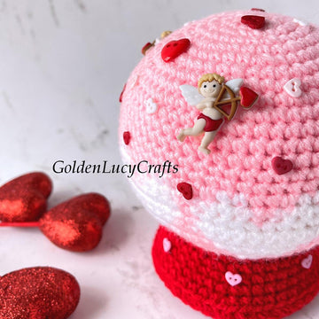 Valentine’s Day Snow Globe
