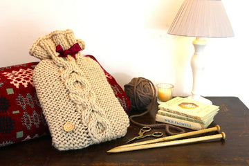 XOXO Hot Water Bottle Cover
