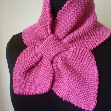 Miss Marple Keyhole Scarf