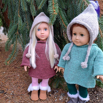 Doll Tunic and Pixie Bonnet