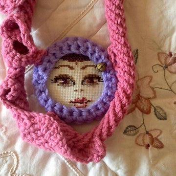 Fiber Art Wall Hanging