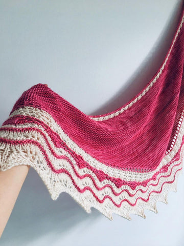 Velvet Frost Shawl
