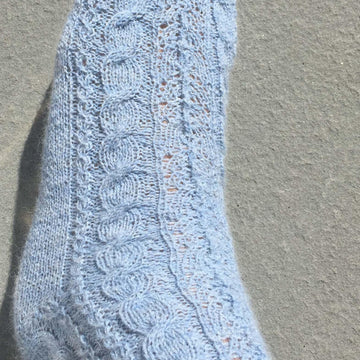 Cable & Lace Socks