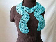 Blue Waves Scarf