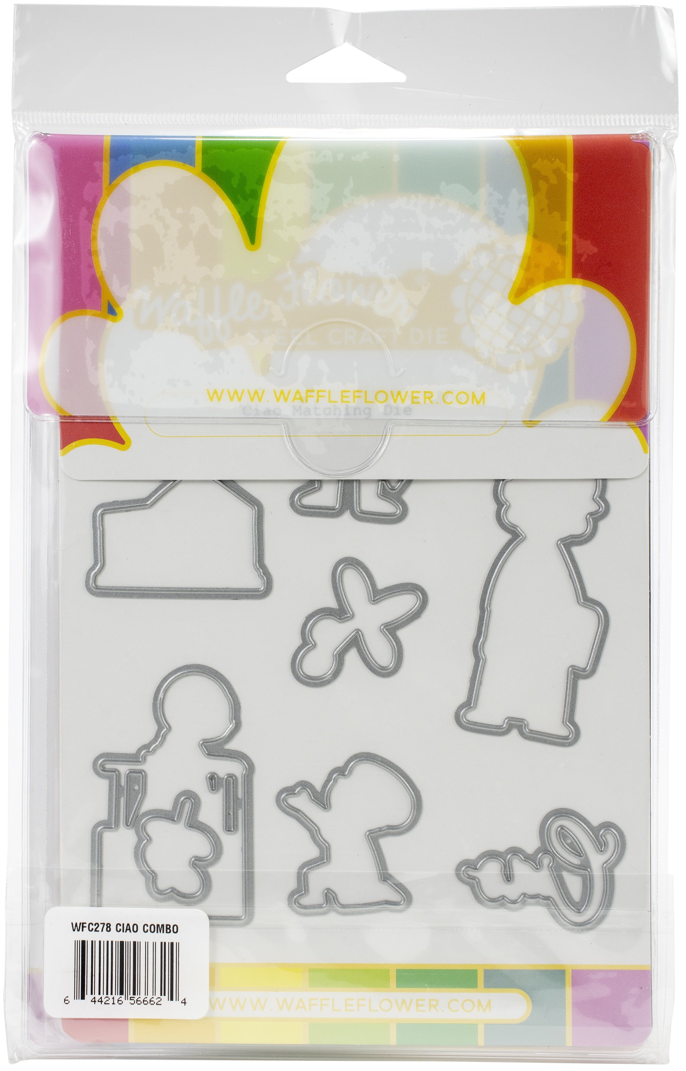 Waffle Flower Crafts Waffle Flower Stamp & Die Set - Ciao