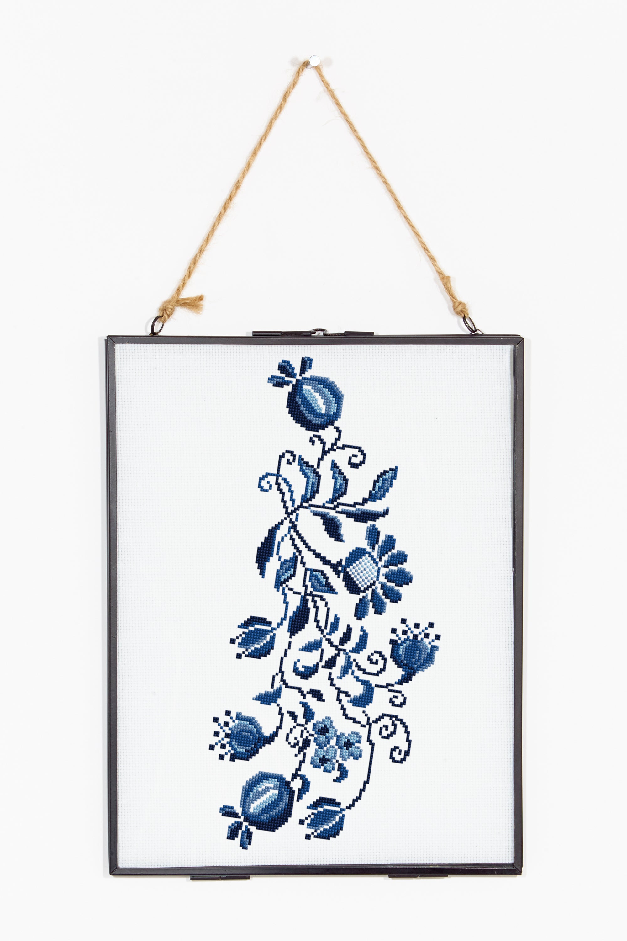Indigo Bouquet in DMC - PAT0164 - Downloadable PDF