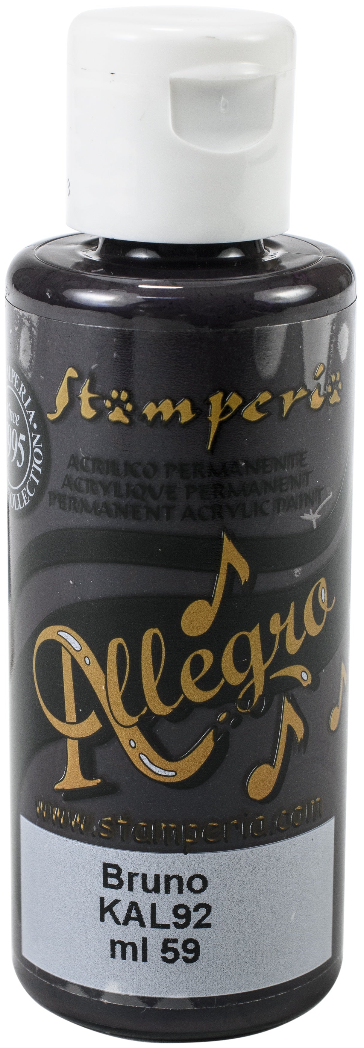 Stamperia Intl Stamperia Allegro Paint 59ml - Brown