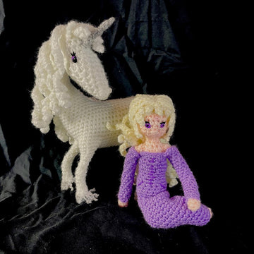 Unicorn and Bull amigurumi