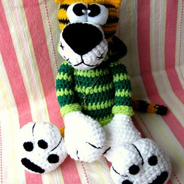 Tiger in hoodie