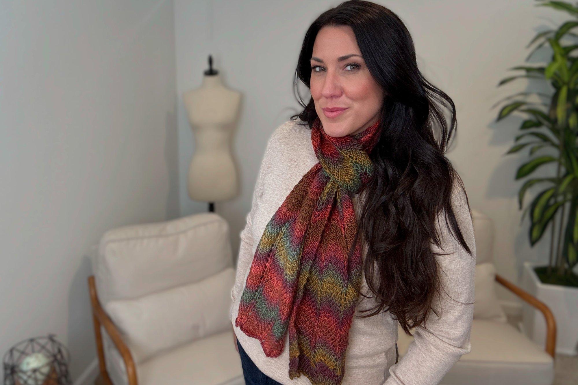 Sandpiper Chevron Scarf