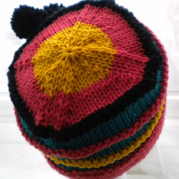 Scrap Yarn Hat