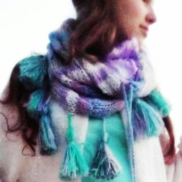 Yarn Leftover Chunky Cowl