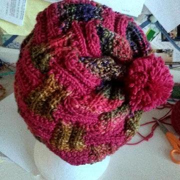 Easy Entrelac Hat