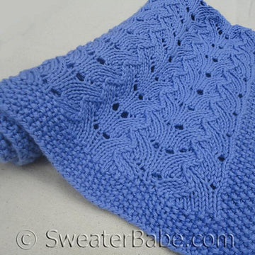 #155 Fancy Stitch Baby Blanket